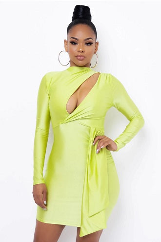 Rosalia Lime Dress - le Annecy Apparel