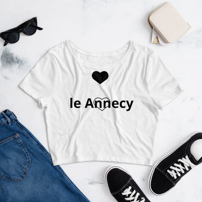 Women’s Crop Tee XS/SM - le Annecy Apparel